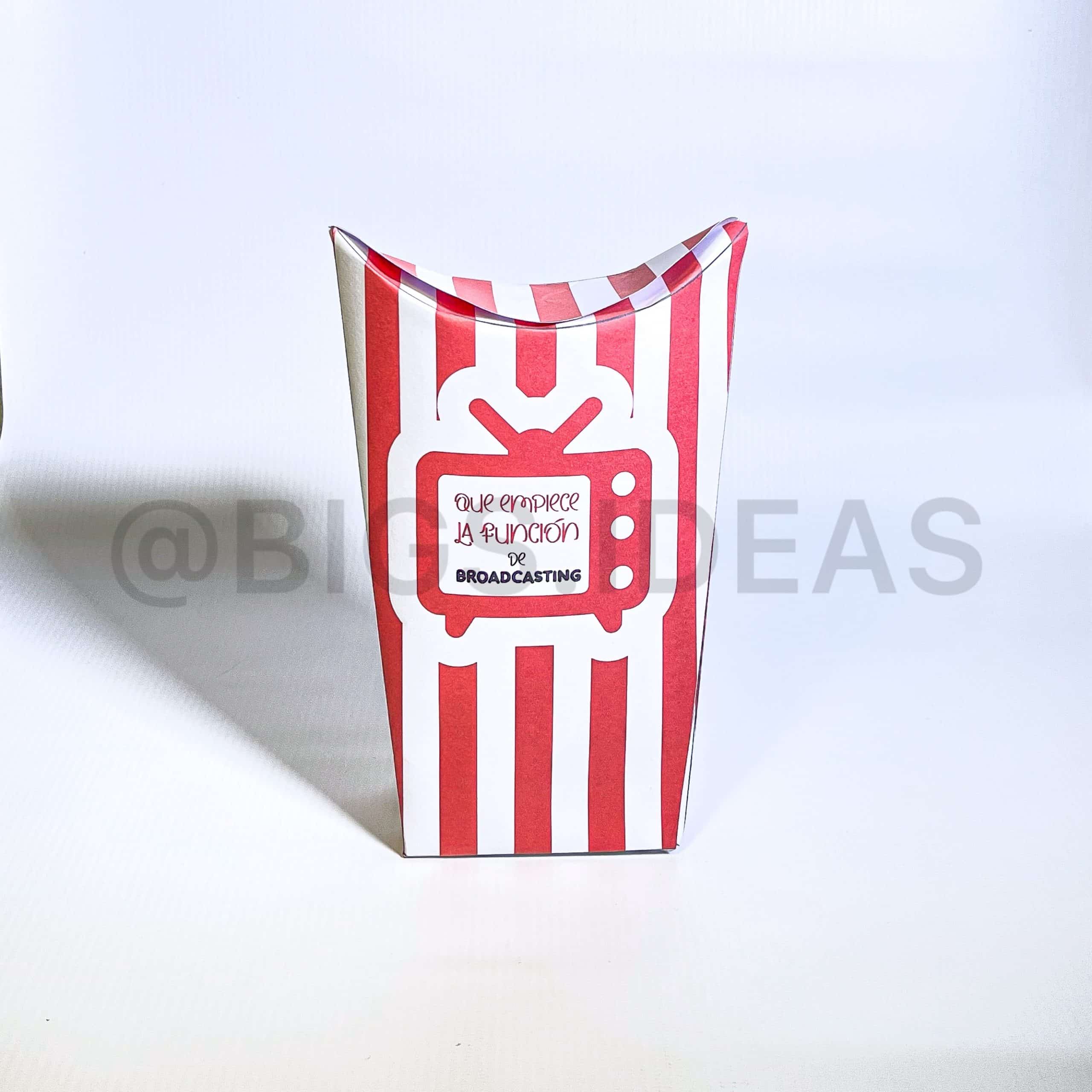 Caja de palomitas Broadcasting
