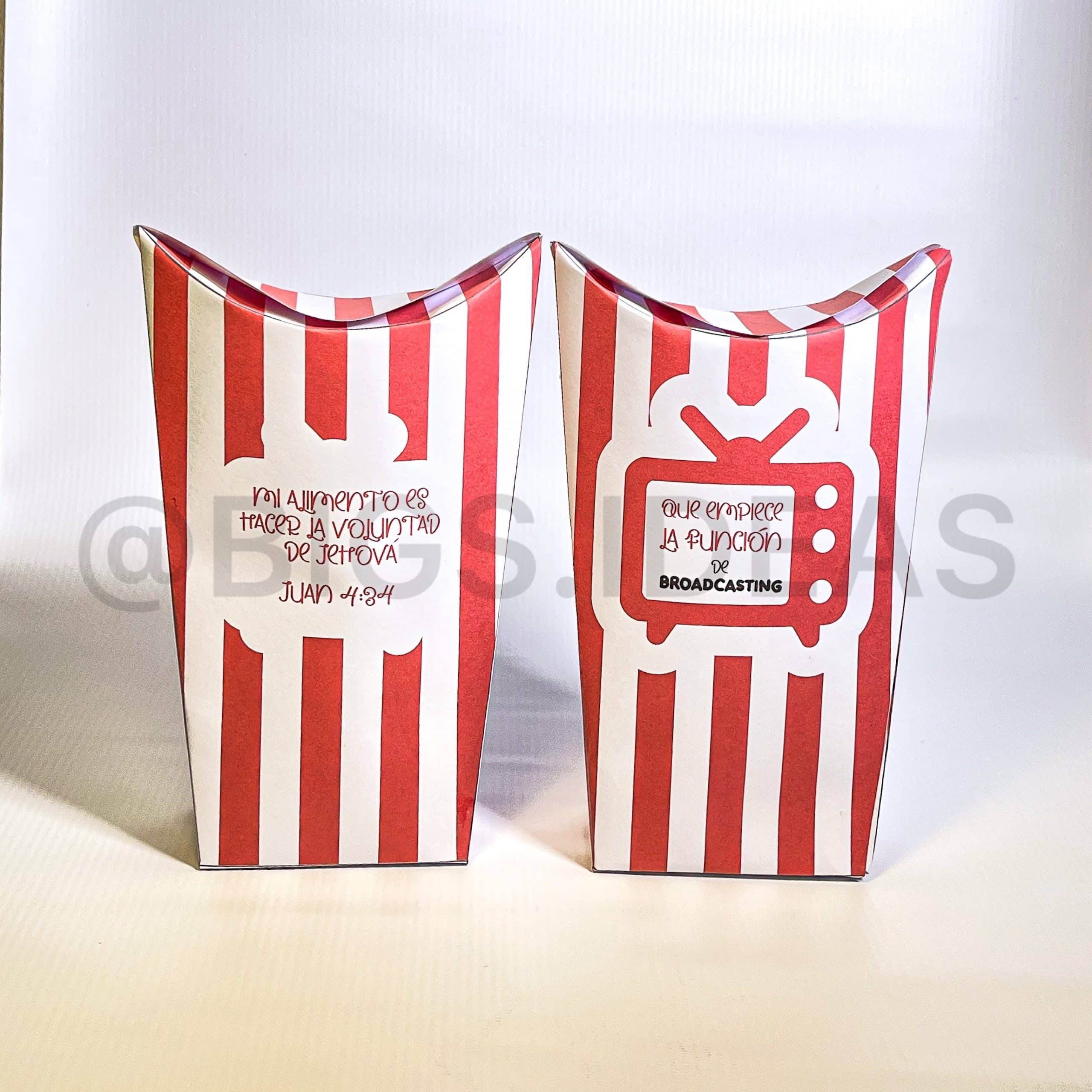 Caja de palomitas Broadcasting - Imagen 3